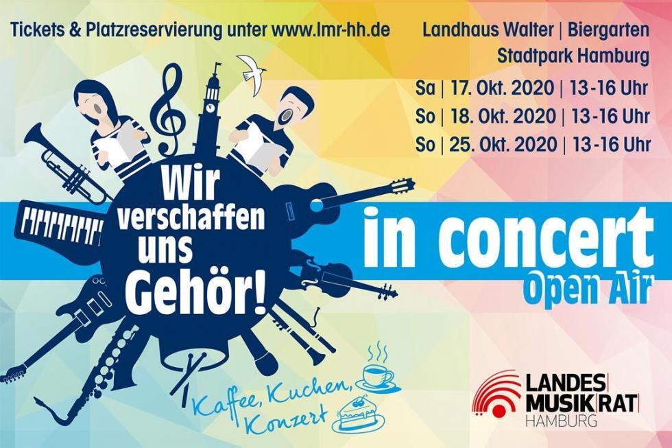 „wir Verschaffen Uns Gehör In Concert“ Landhaus Walter Stadtpark Kaffee Kuchen Und 