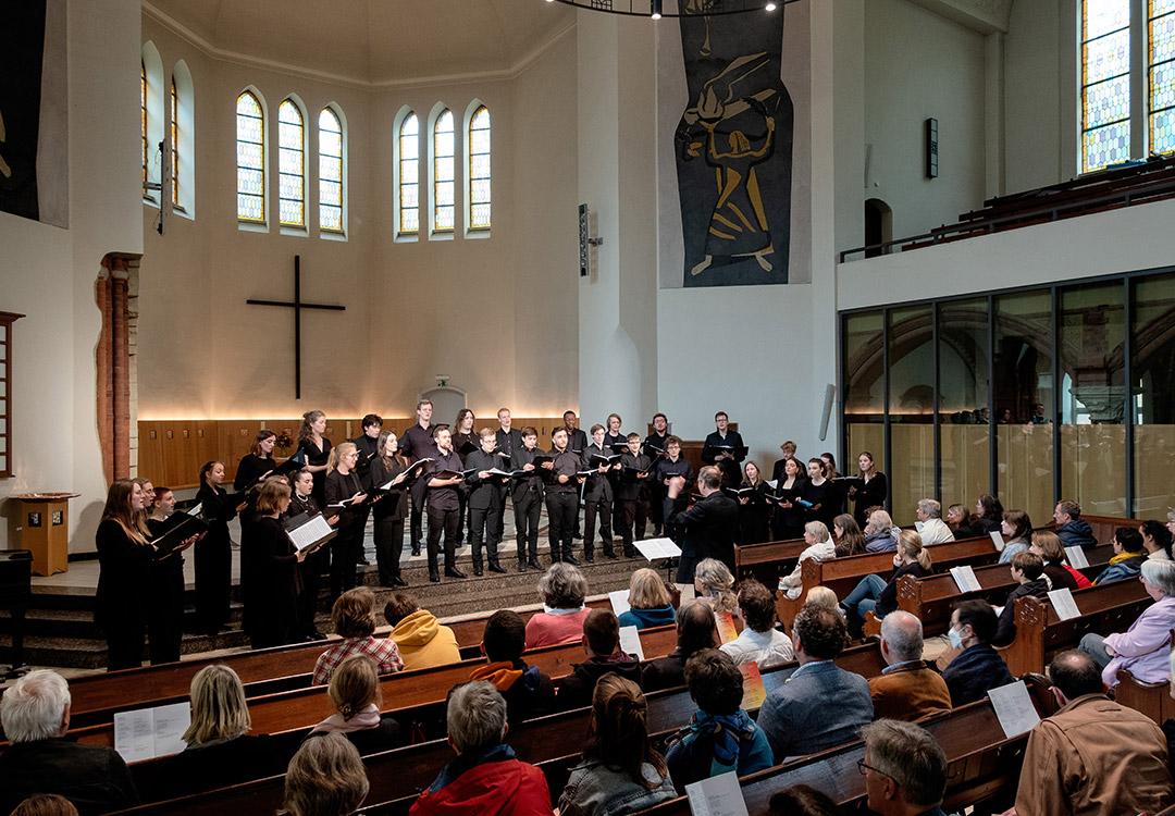 Probe und Konzert "Gold´ne Träume" in der Friedenskirche Altona