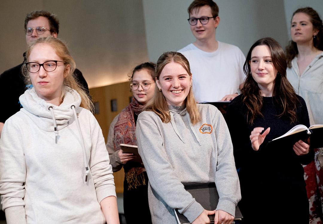 Probe und Konzert "Gold´ne Träume" in der Friedenskirche Altona